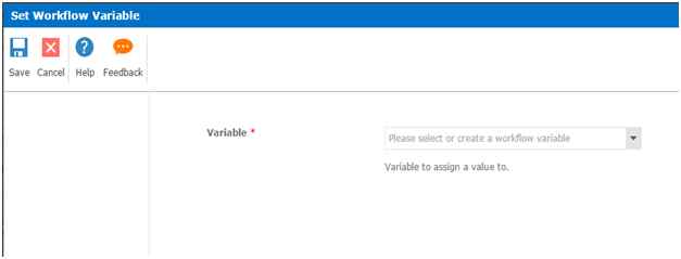 double click on the action
